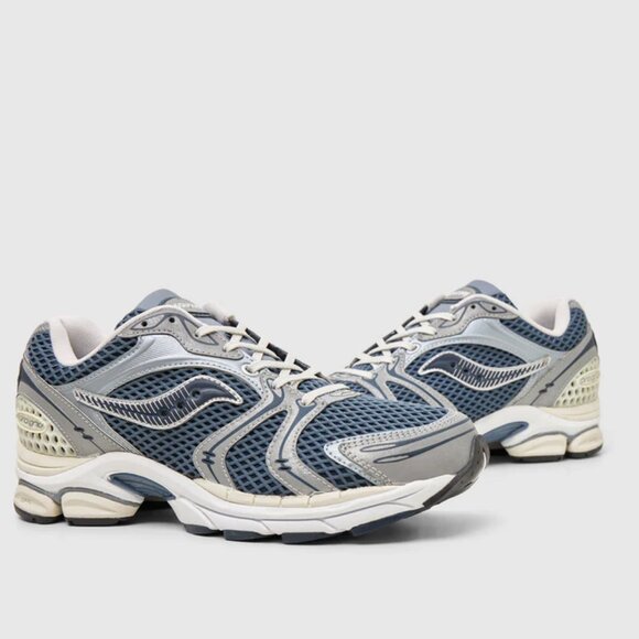 Saucony Progrid Triumph 4 DUSK / SILVER S70831-1 Mens Running Size 9.5 NEW 💙 - Picture 9 of 12